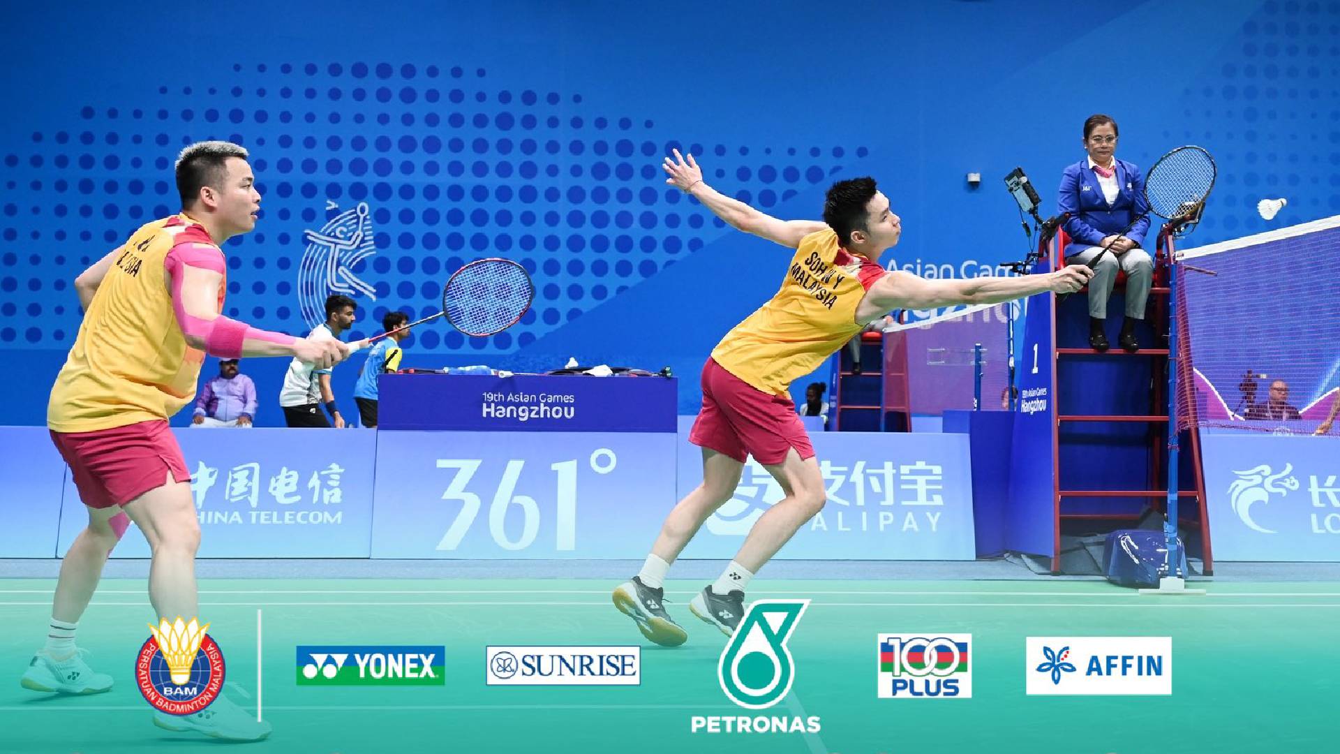 Asian Games Aaron Chia Soh Wooi Yik Mara Ke Separuh Akhir Tundukkan