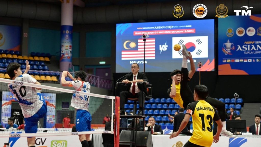 Thailand Sekat Impian Juara Piala Asia Sepak Takraw Malaysia