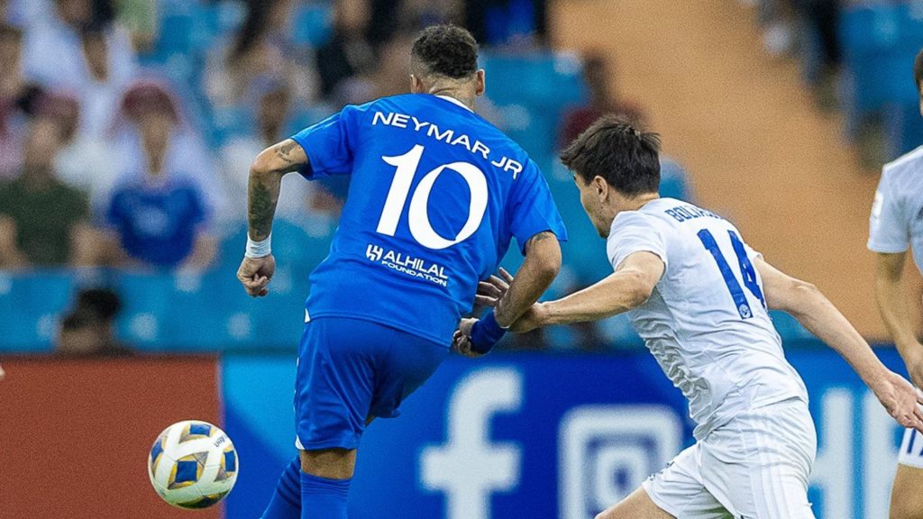 ACL: Al-Hilal & Neymar Nyaris Diaibkan Kelab Uzbekistan
