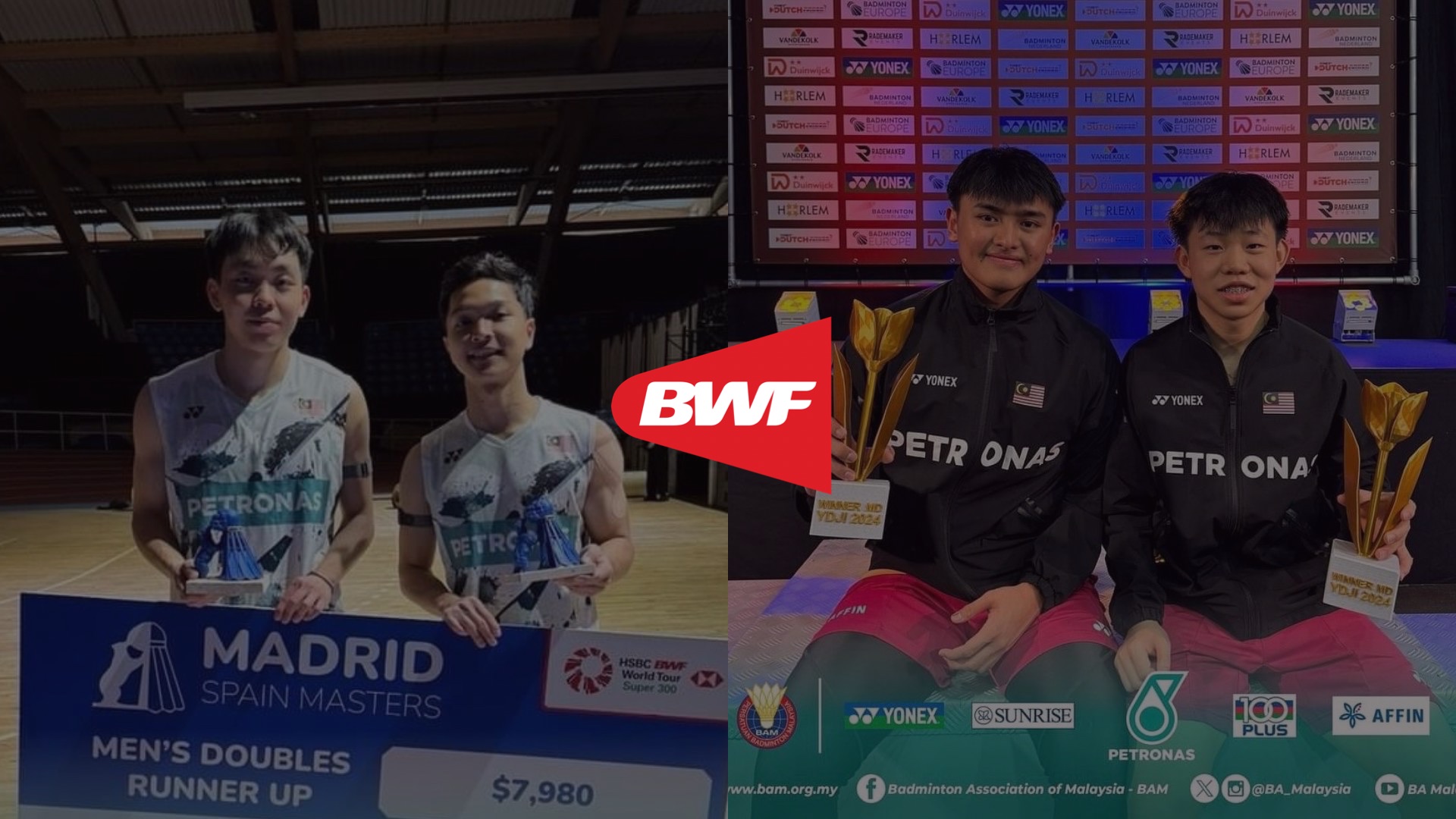 Ranking BWF: Dua Beregu Muda Malaysia Catat Peningkatan Mendadak