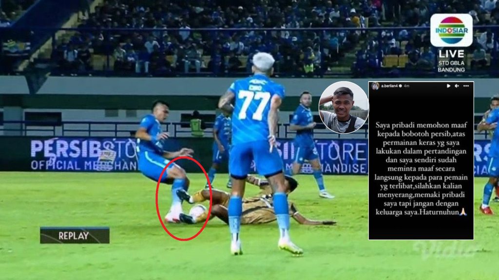 Asep Berlian Minta Maaf Usai Tekel Keras Rachmat Irianto: Silakan Maki Saya, Tapi Jangan Keluarga