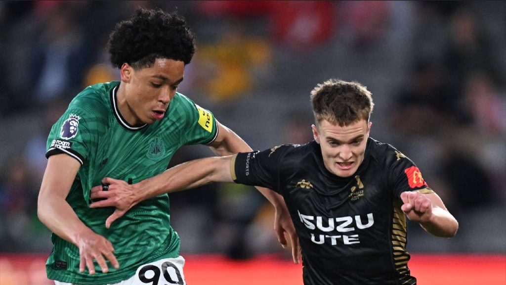Australia All-Stars Malukan Newcastle United 8-0