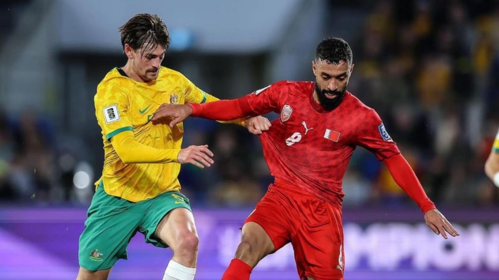 Gol Lewat Bahrain Kecewakan 10 Pemain Australia