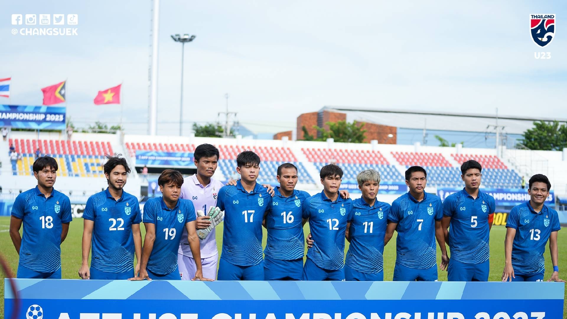 B 23 Thailand Changsuek Thailand Sasar Layak Ke Piala Asia B-23