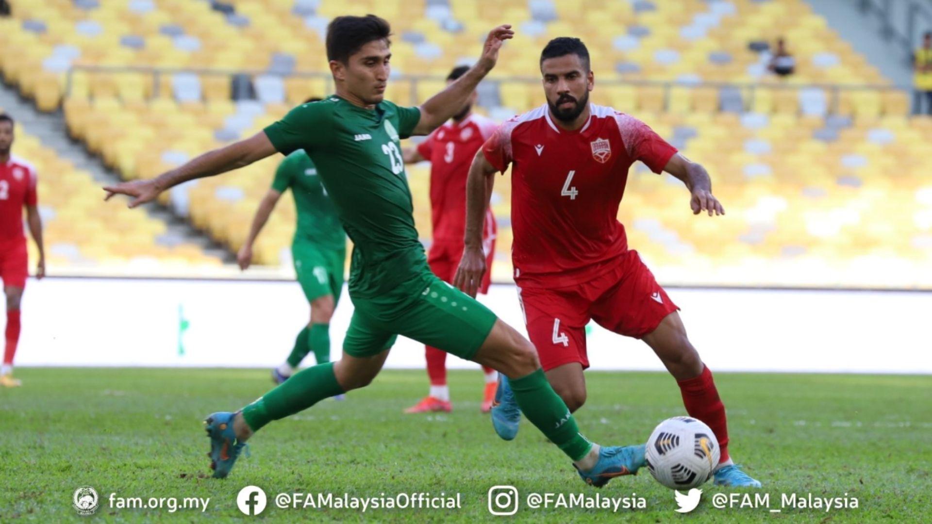Bahrain 1 Kelayakan Piala Asia 2023: Bahrain Tundukkan Turkmenistan