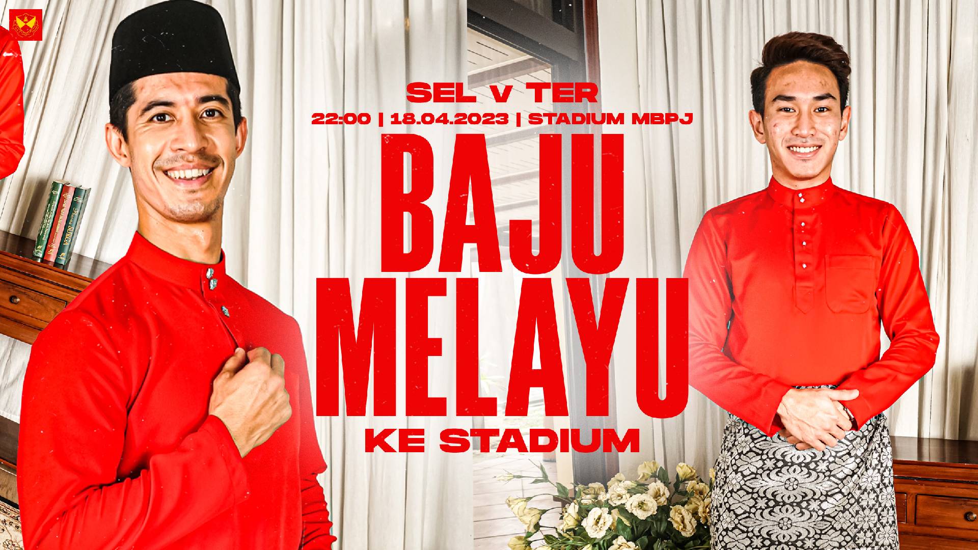 Baju Melayu Selangor FC Penyokong Selangor Bakal Penuhi Stadium MBPJ Berbaju Melayu