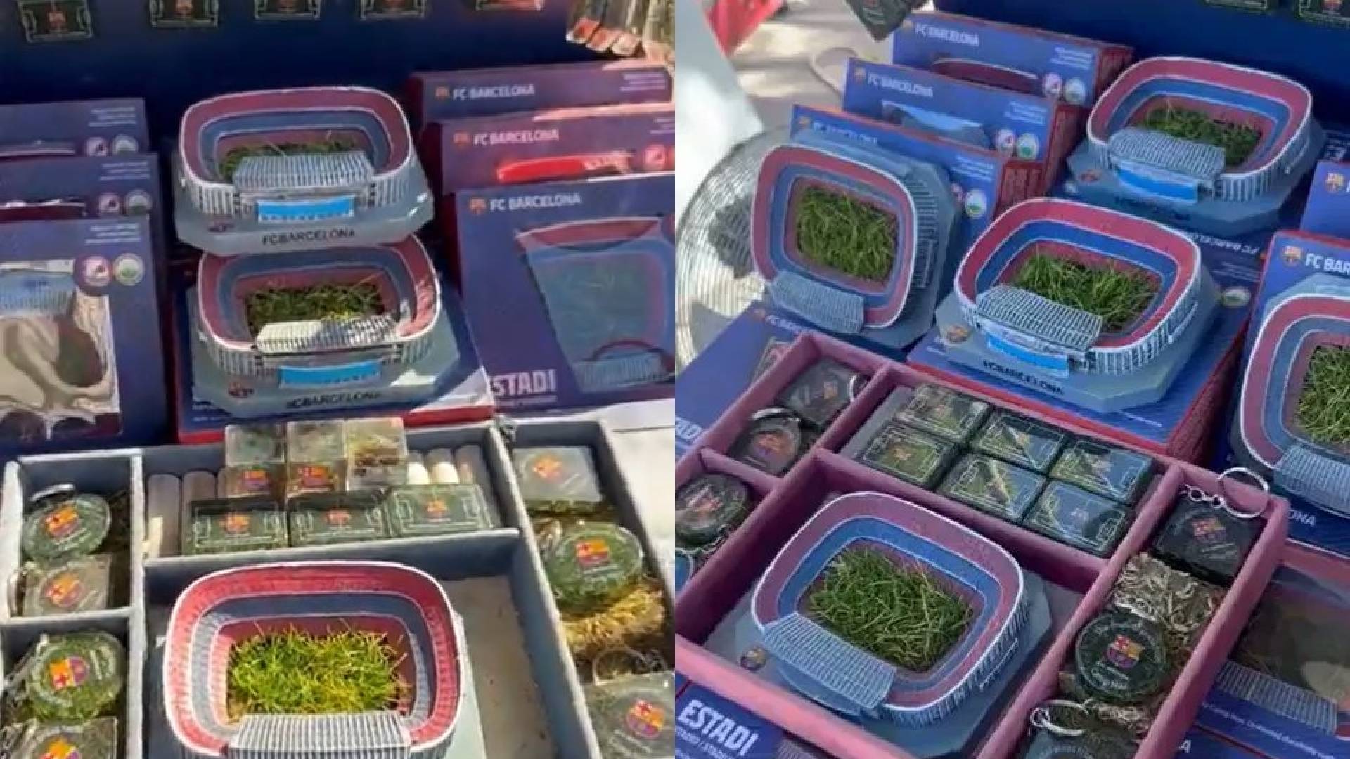Barcelona Nou Camp My Sports Dab Barcelona Jual Rumput Bernilai RM2000 Sebekas Jadi Rebutan
