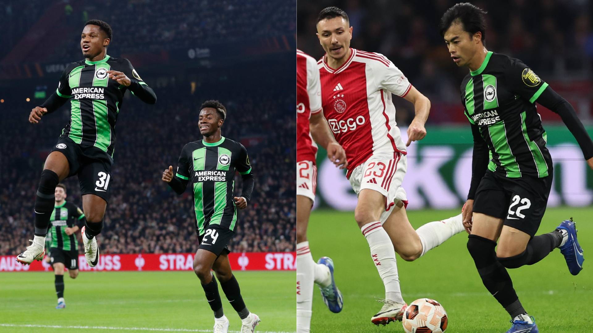 Liga Europa: Brighton Gah Tewaskan Ajax Kali Kedua Dalam Tempoh Dua Minggu