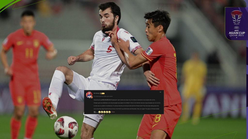 AFC Asian Cup: Penyokong China Berang, Anggap Kemenangan Pertama ‘Dirompak’