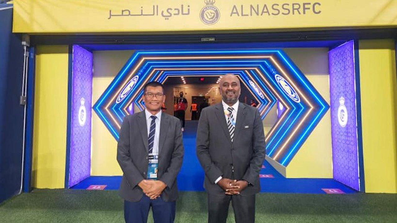 Christopher Raj dan Subkhiddin 2 Christopher Raj, Subkhiddin Bawa Nama Malaysia Di Piala Dunia Qatar 2022