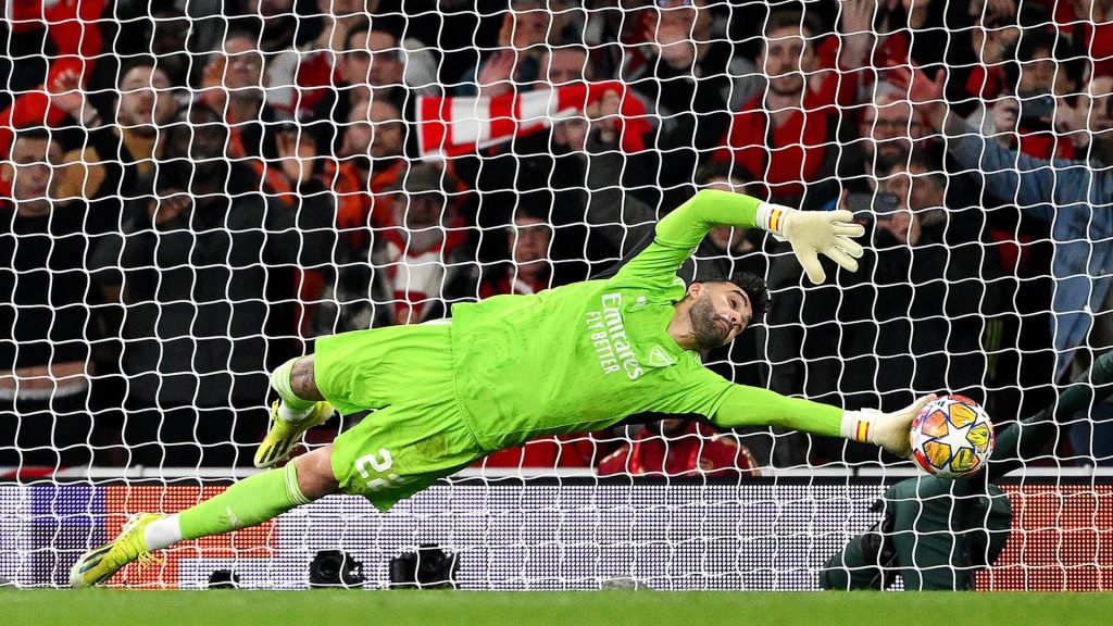 UCL: Kemenjadian David Raya Julang Arsenal Benam Porto