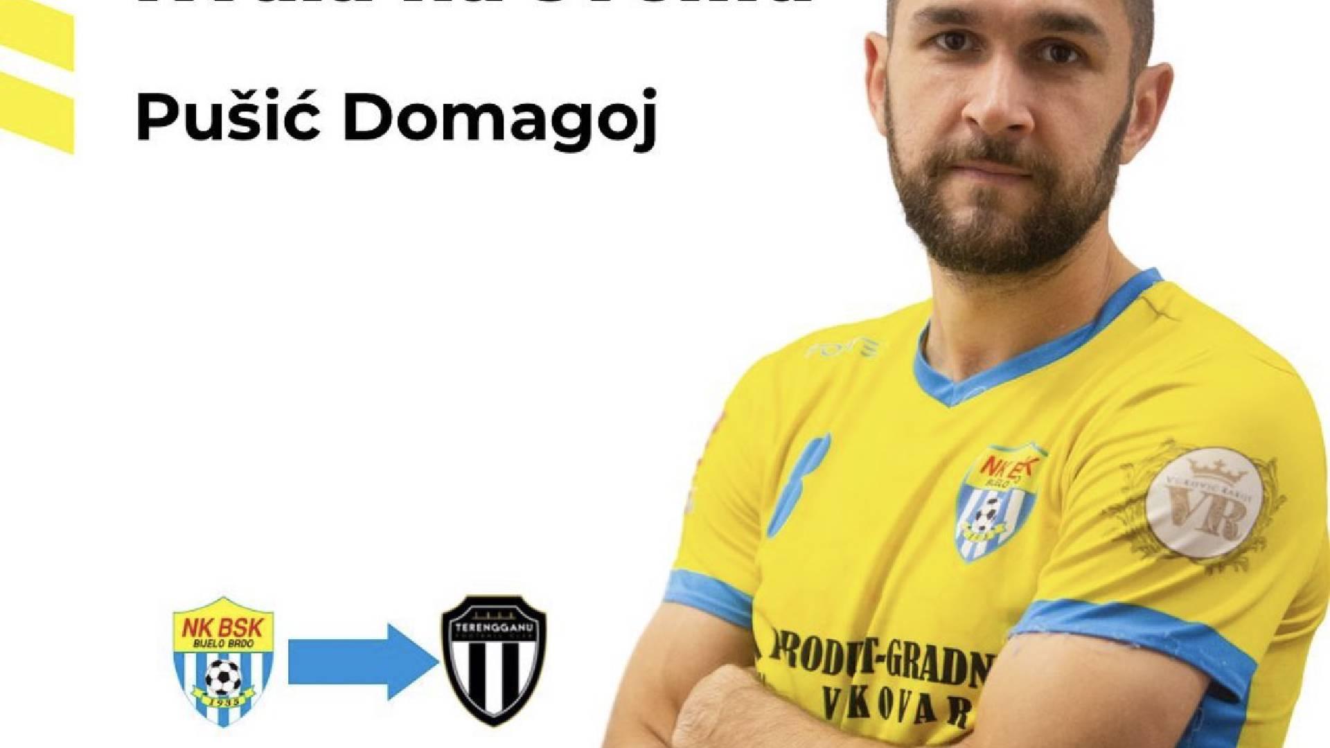 Domagoj Pusic Terengganu FC BSK Bijelo Brdo Kelab Croatia Umum Perpindahan Import Baru Terengganu