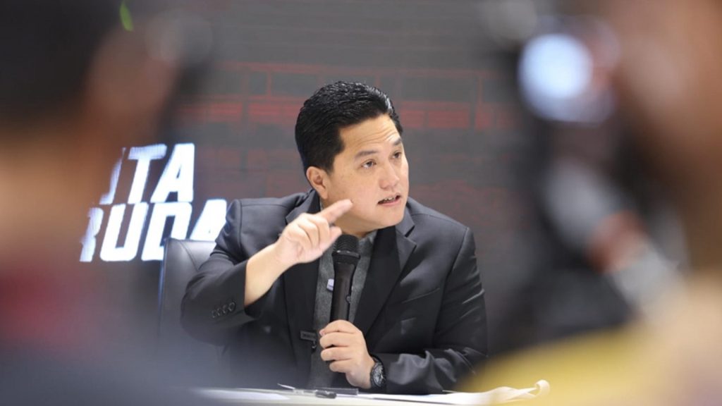 Erick Thohir Waspada Kebangkitan Malaysia