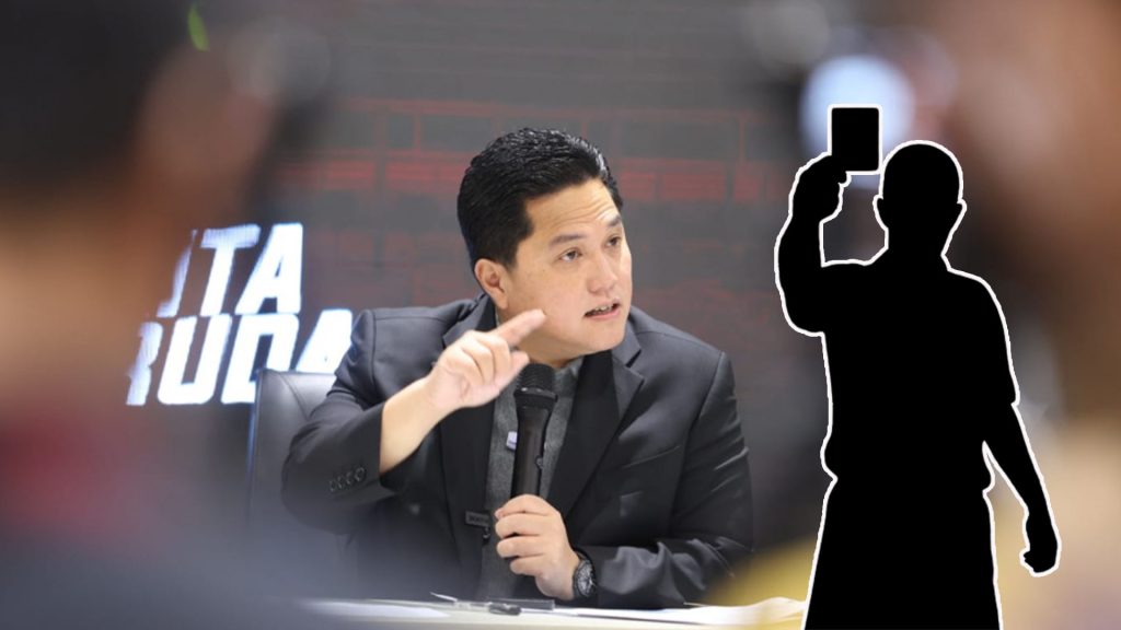 Erick Thohir Siap Penjarakan Wasit Kotor