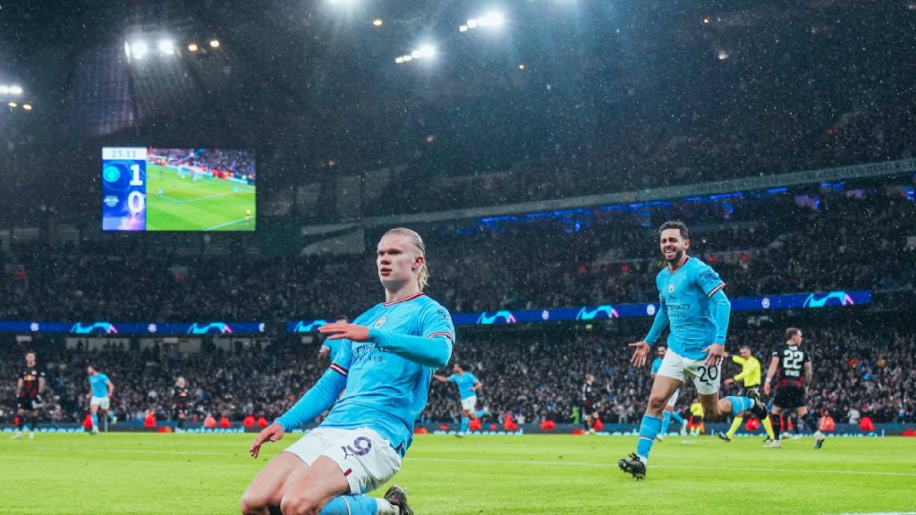 Erling Haaland Seperti Mesin, Ledak 5 Gol Di UCL