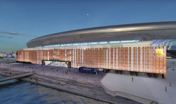 Everton new stadium outside 1978081 Everton Perkenalkan Stadium Baru Dikelilingi Tasik & Sungai Everton new stadium outside 1978081 Everton Perkenalkan Stadium Baru Dikelilingi Tasik & Sungai