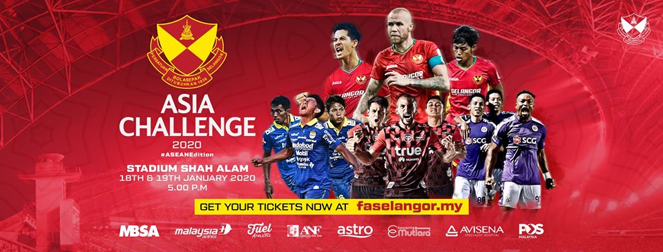 Selangor Dah Sedia !! Hadapi Asia Challenge Cup 2020