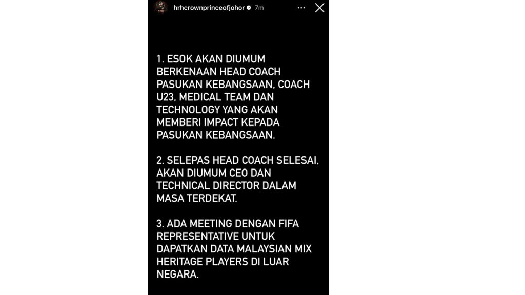 FAKE NEWS 5 Tunku Ismail Beri Khabar Positif Tentang Pemain Warisan Luar Negara FAKE NEWS 5 Tunku Ismail Beri Khabar Positif Tentang Pemain Warisan Luar Negara