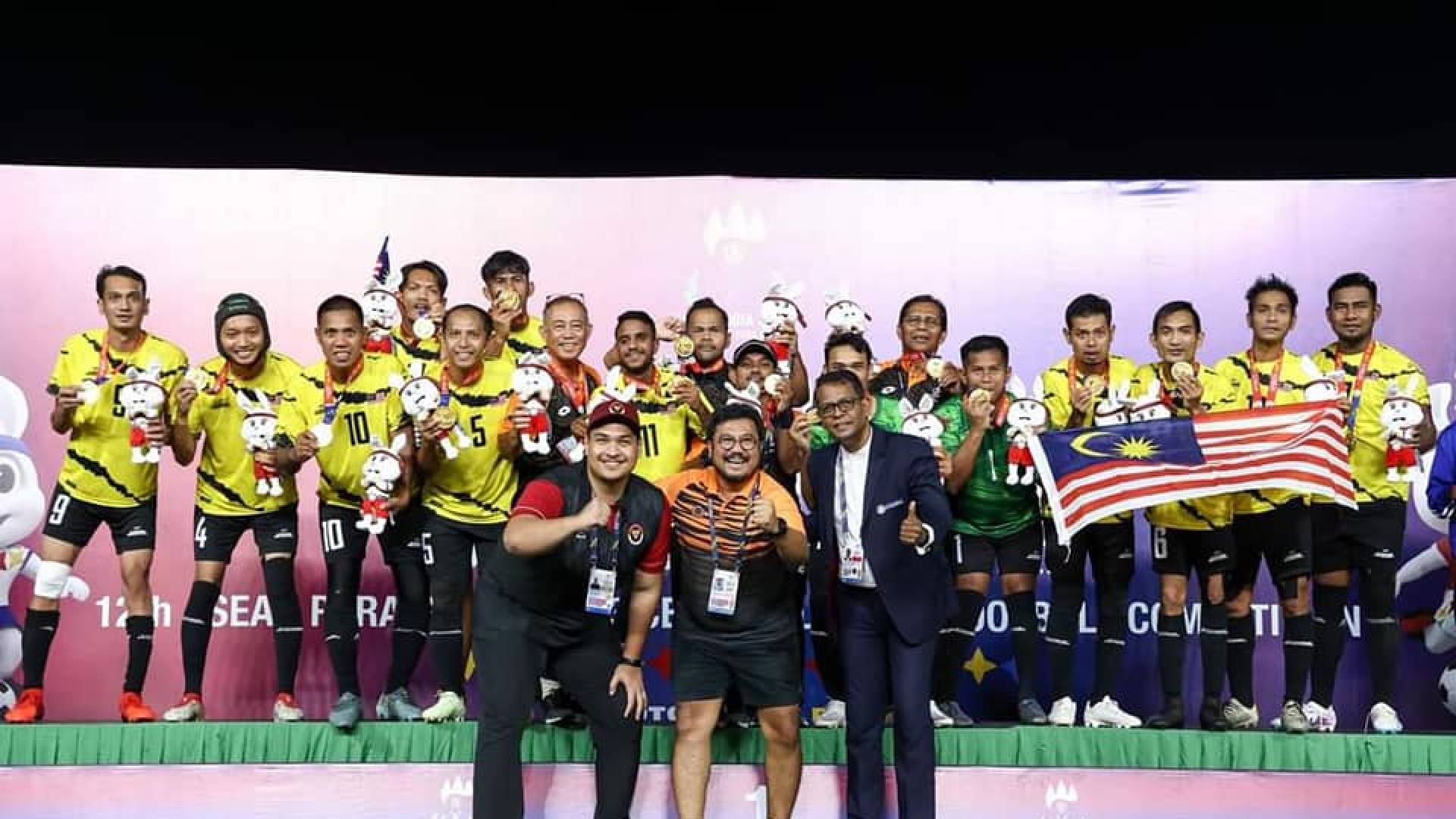 Facebook Malaysia CP Football Malaysia Juara ASEAN Para Games Benam Indonesia