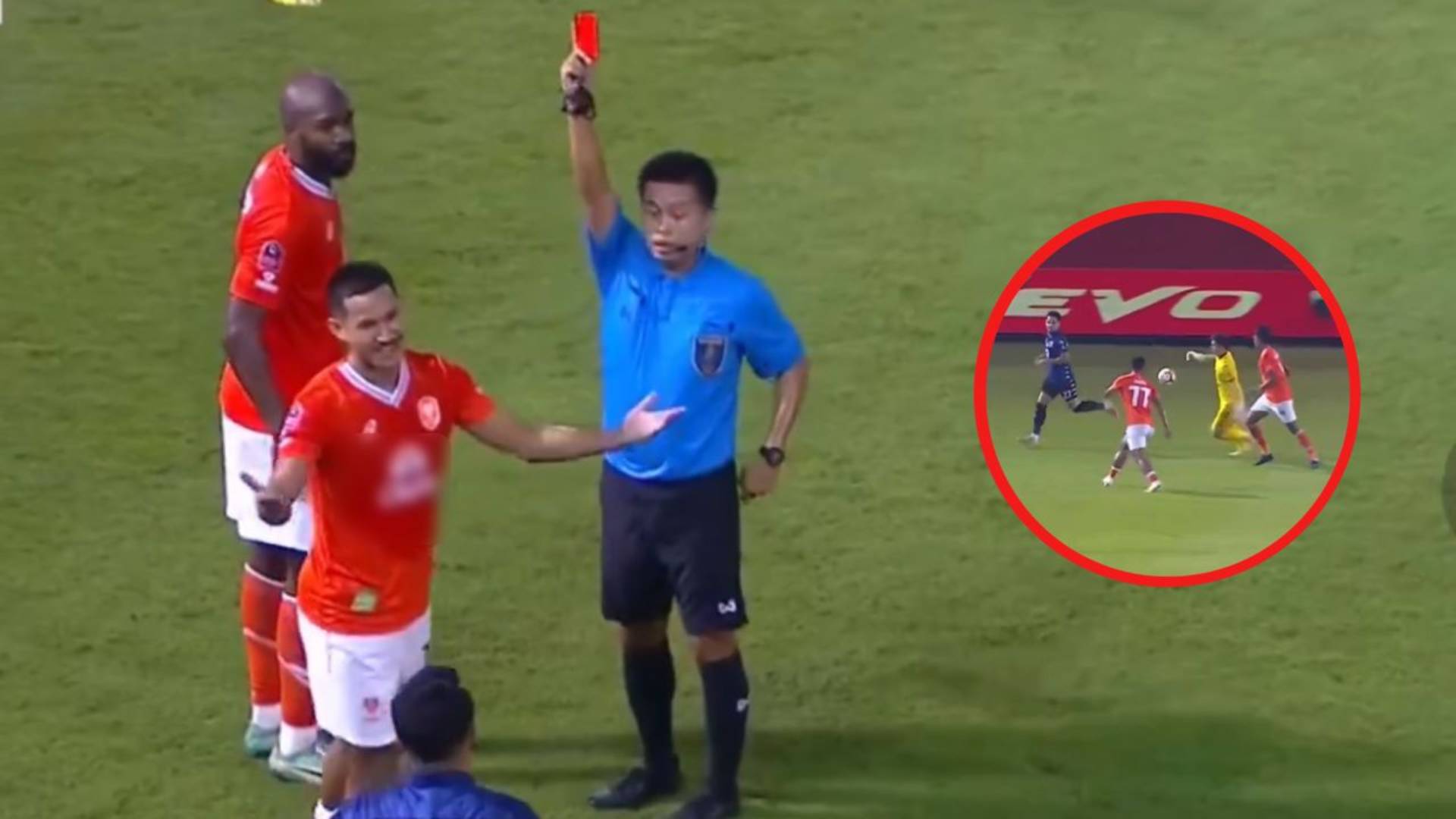 Faiq Bolkiah Dilayangkan Kad Merah Selepas Cubaan Tiru Gol Benzema