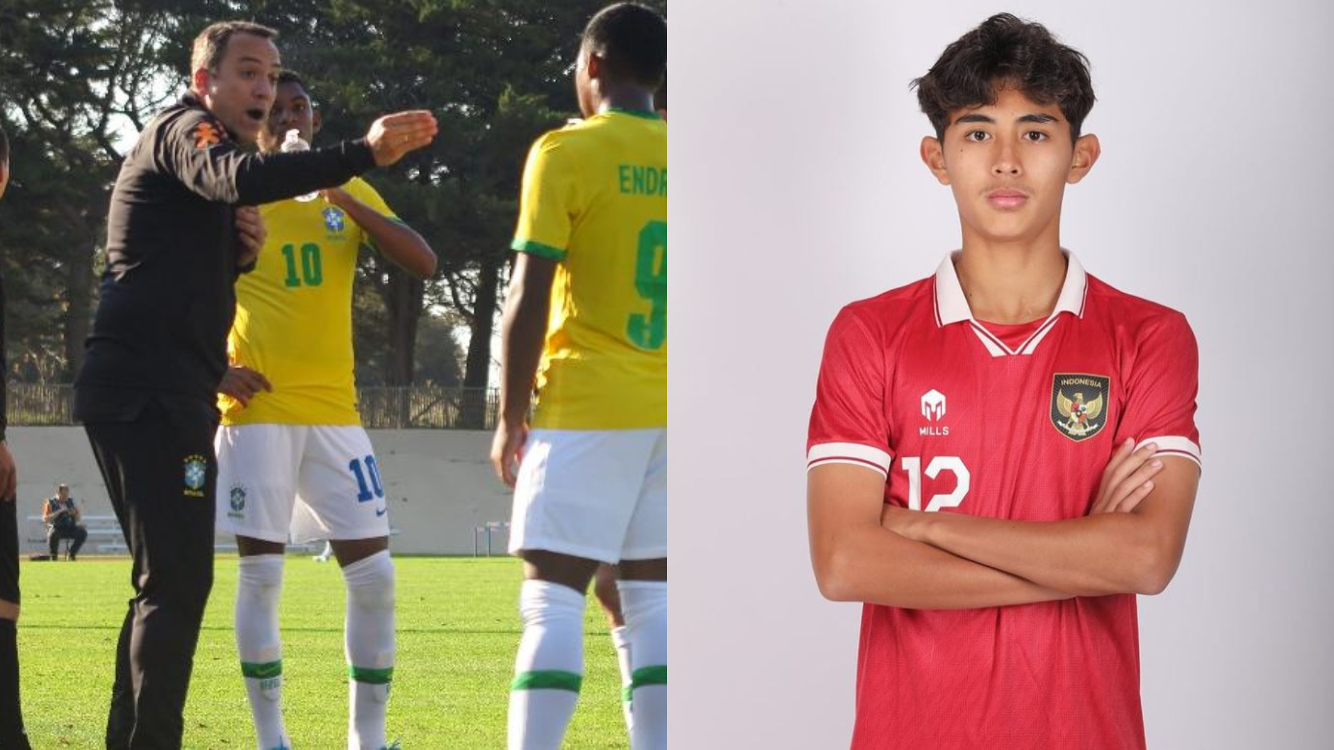 Pelatih Brasil Komentari Welber Jardim Yang Bela Timnas Indonesia U-17