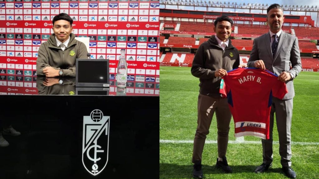 Hafiy Hamdan Jalani Latihan Bersama Kelab Sepanyol, Granada CF