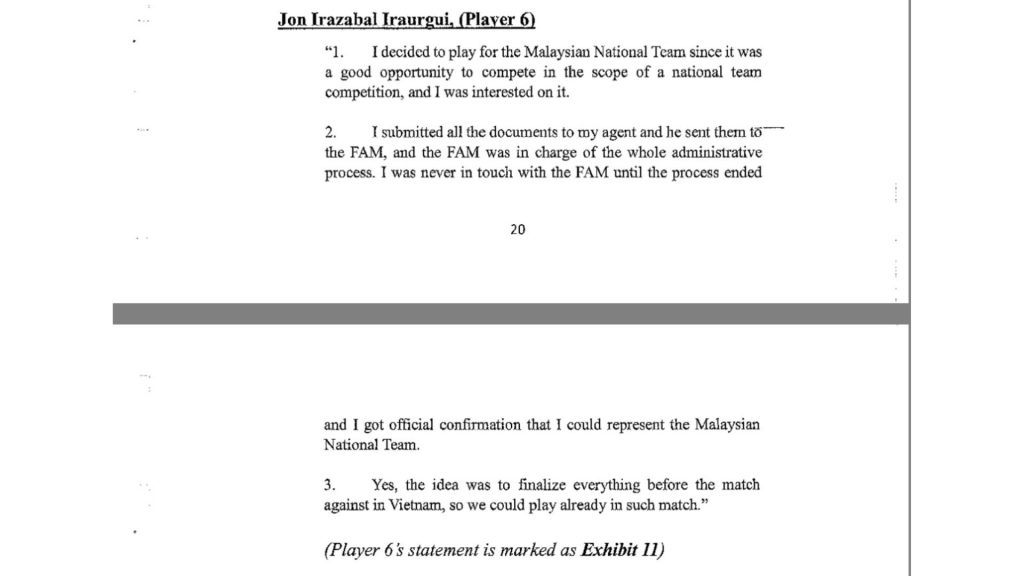 IIC Irazabal Laporan IIC Dedah Kenyatan 7 Pemain Warisan Harimau Malaya