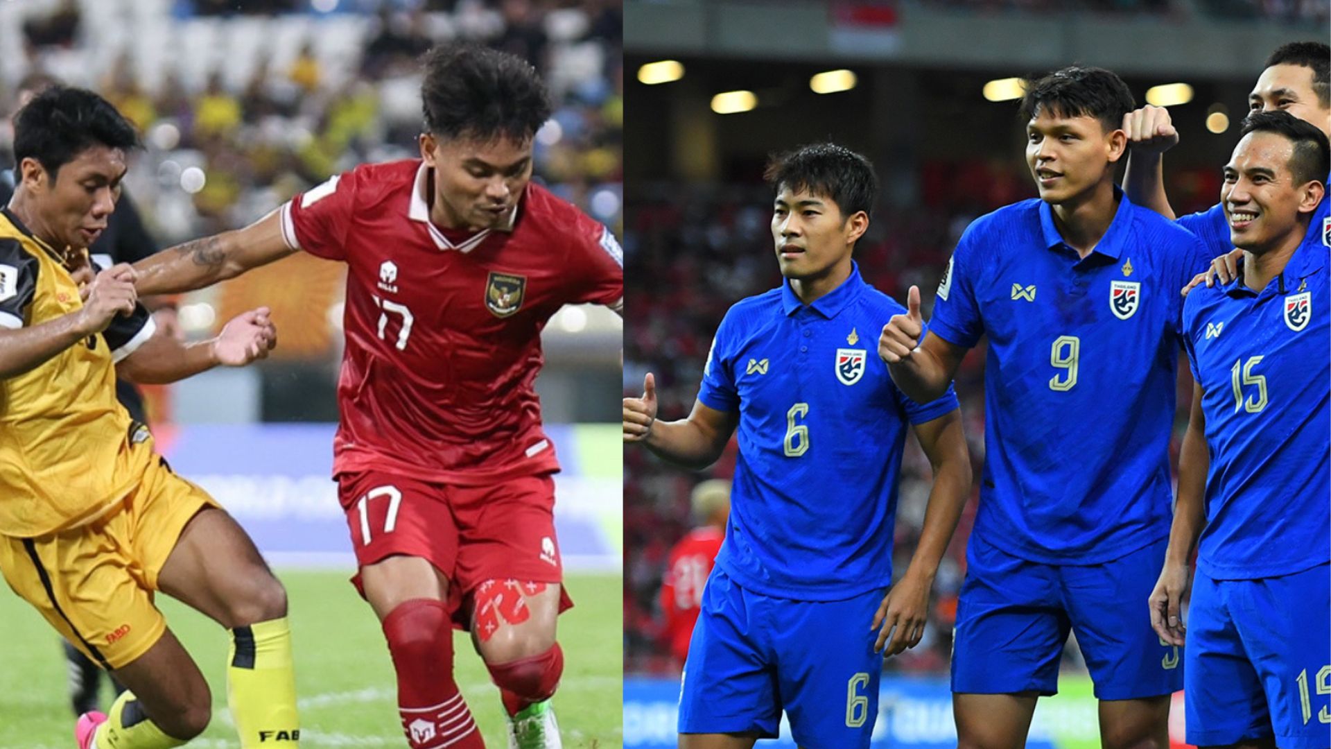 Indonesia & Thailand Alami Nasib Serupa Ke Piala Asia