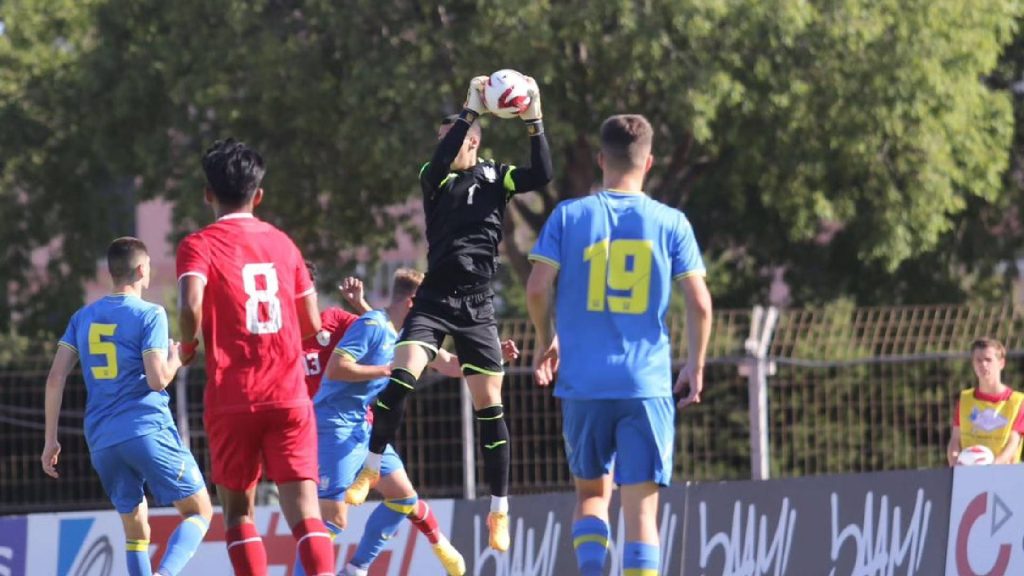 Ukraine Belasah Skuad Muda Indonesia