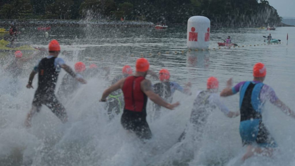 Peserta Ironman Lemas Secara Tiba-Tiba
