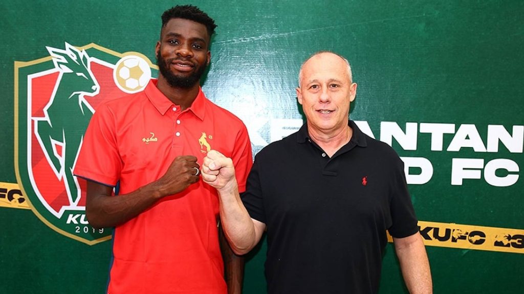 Ismaheel Akinade Angkat Kaki Dari Kelantan FC