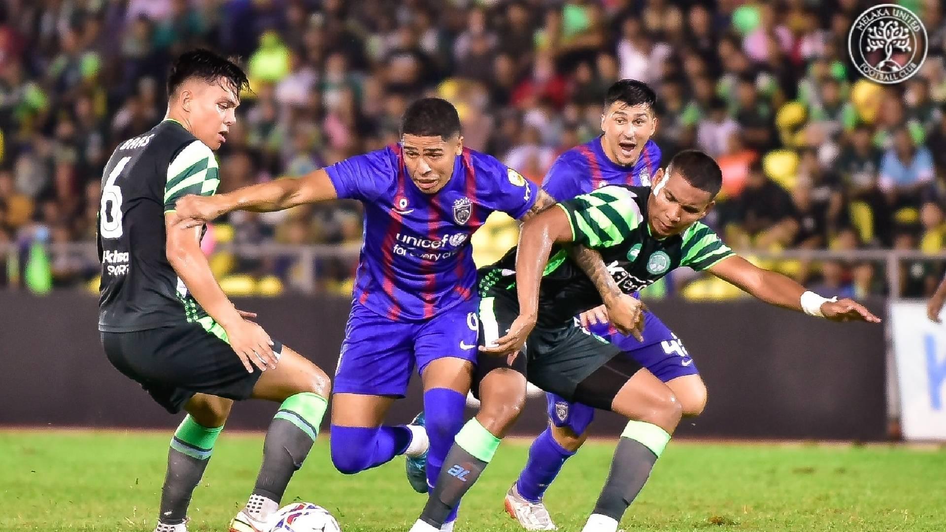 JDT Melaka United Bergson Haziq Puad Asri Ninggal Akui Pemain Melaka United Lalai