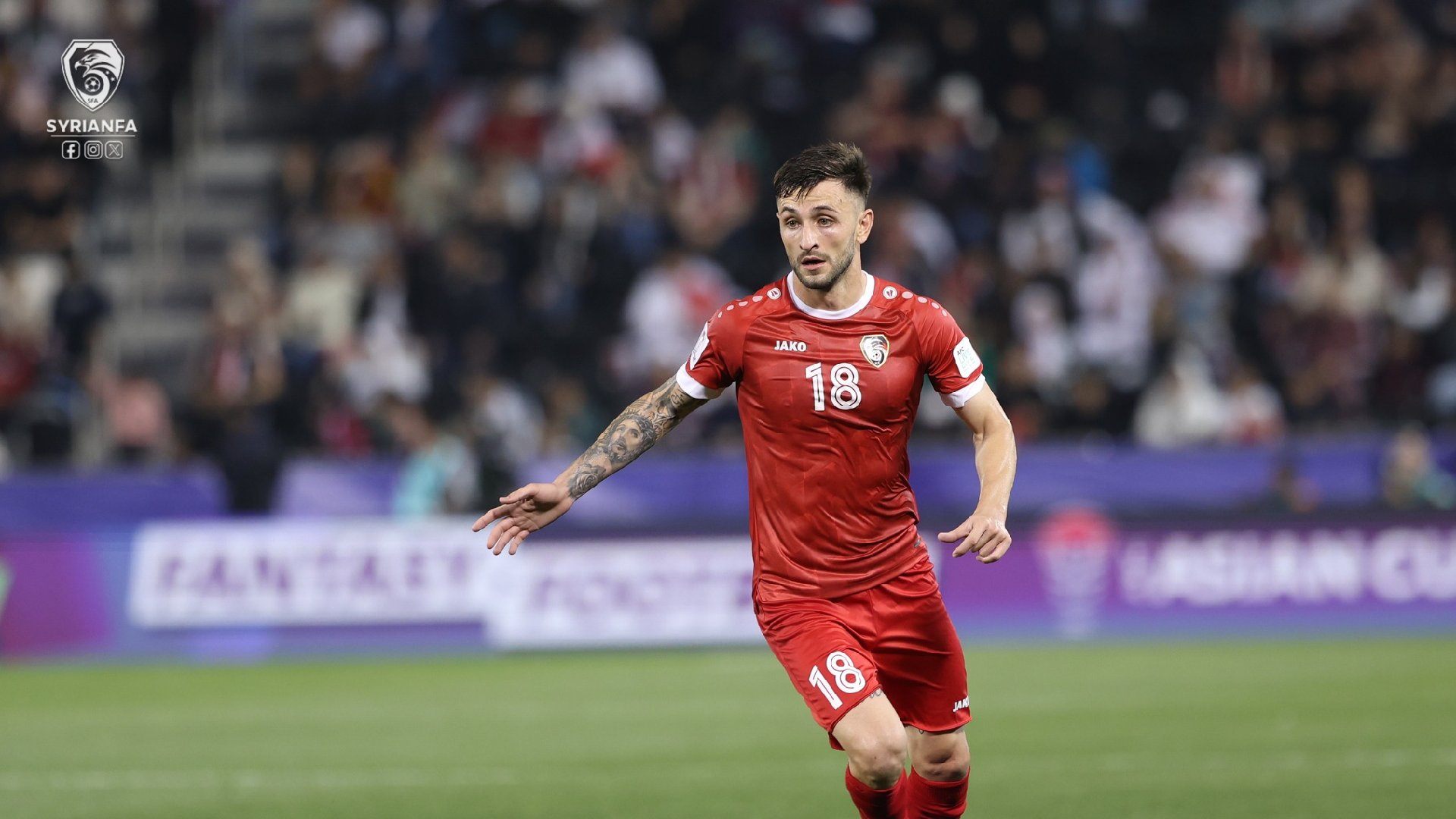 AFC Asian Cup Gerakan Jalil Elias Bantu Syria Bedil India