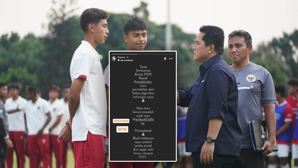 Ibu Welber Jardim ‘Mention’ Erick Thohir: Saya Mau Bicara Soal Anak Saya