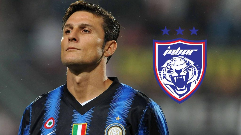 Naib Presiden Inter Milan, Javier Zanetti Bakal Hadir Ke Stadium Sultan Ibrahim