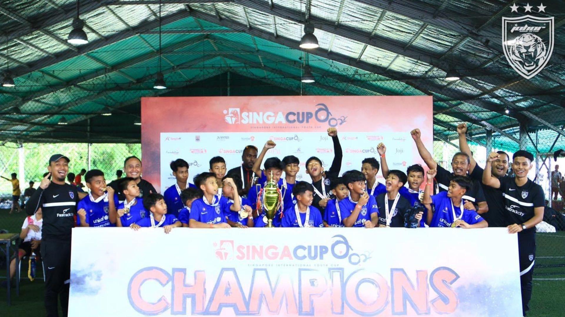 Johor Darul Tazim 3 JDT B-12 Muncul Juara Singa Cup 2022