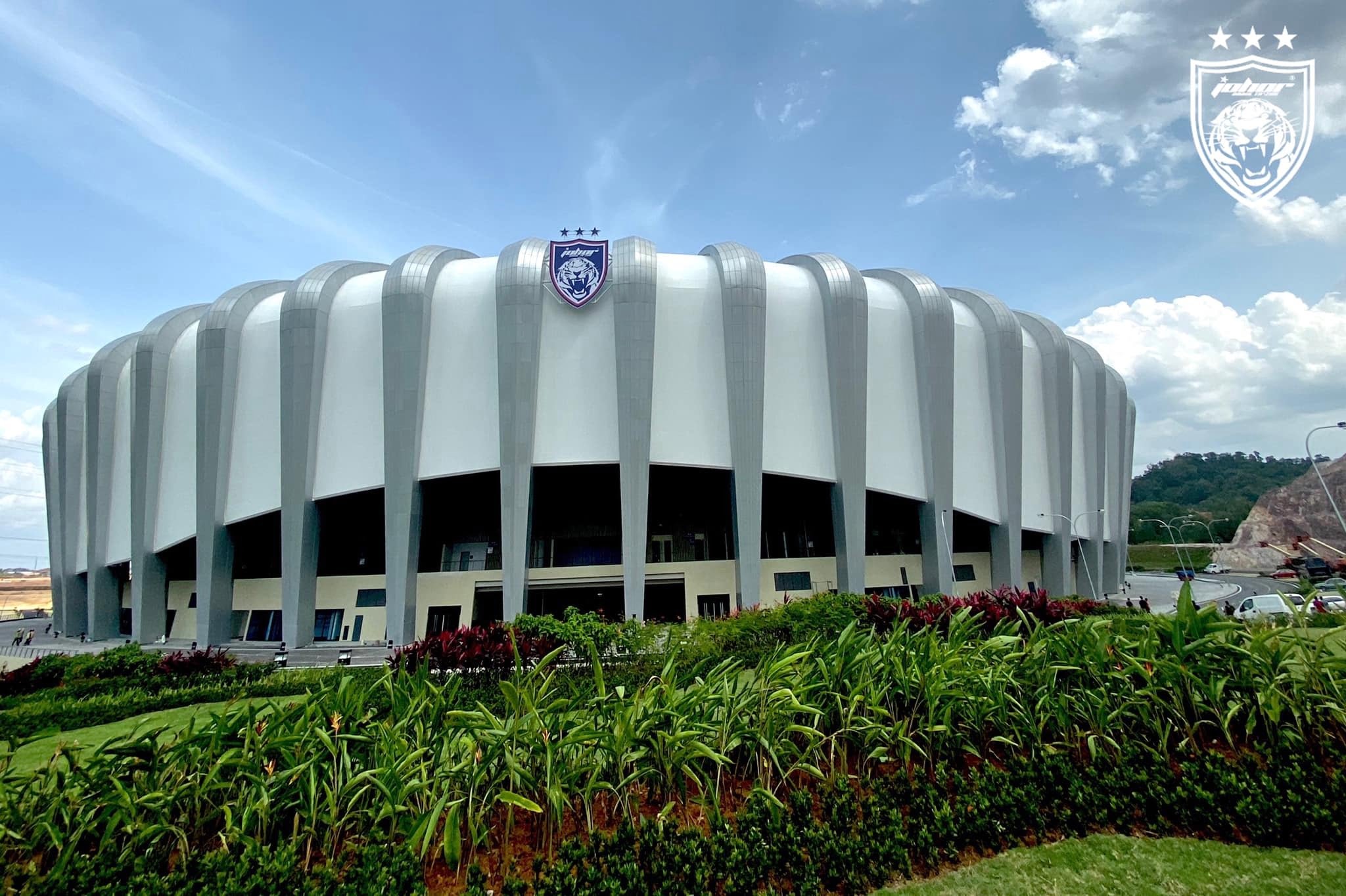 JDT Kelab Pertama Mempunyai Crest Di Stadium, Simbol Kebanggaan Harimau Selatan