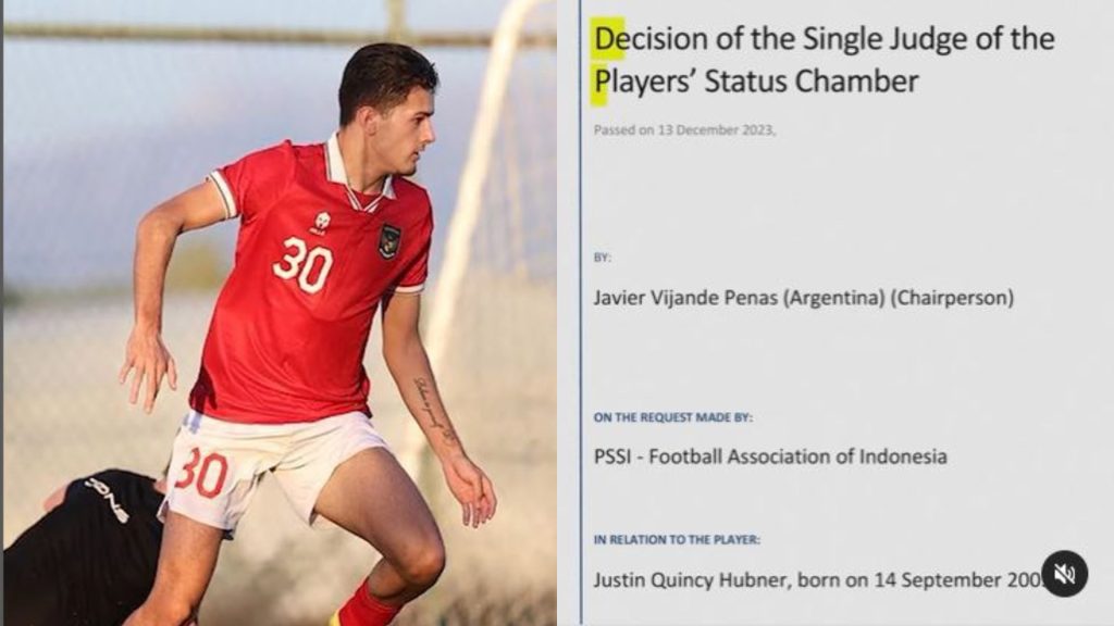 FIFA Resmi Setujui Perpindahan Federasi Justin Hubner