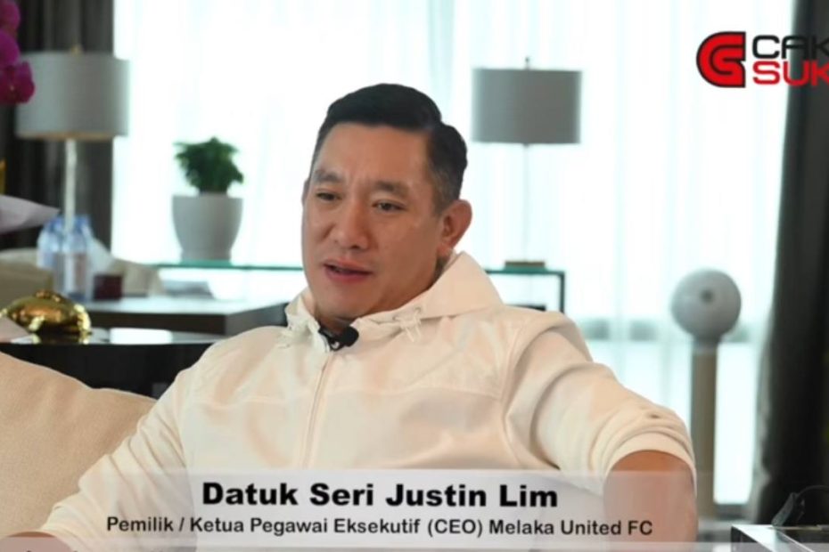 Justin Lim Datuk Justin Lim Jadikan 'Aura' Tunku Ismail Pacu Melaka United