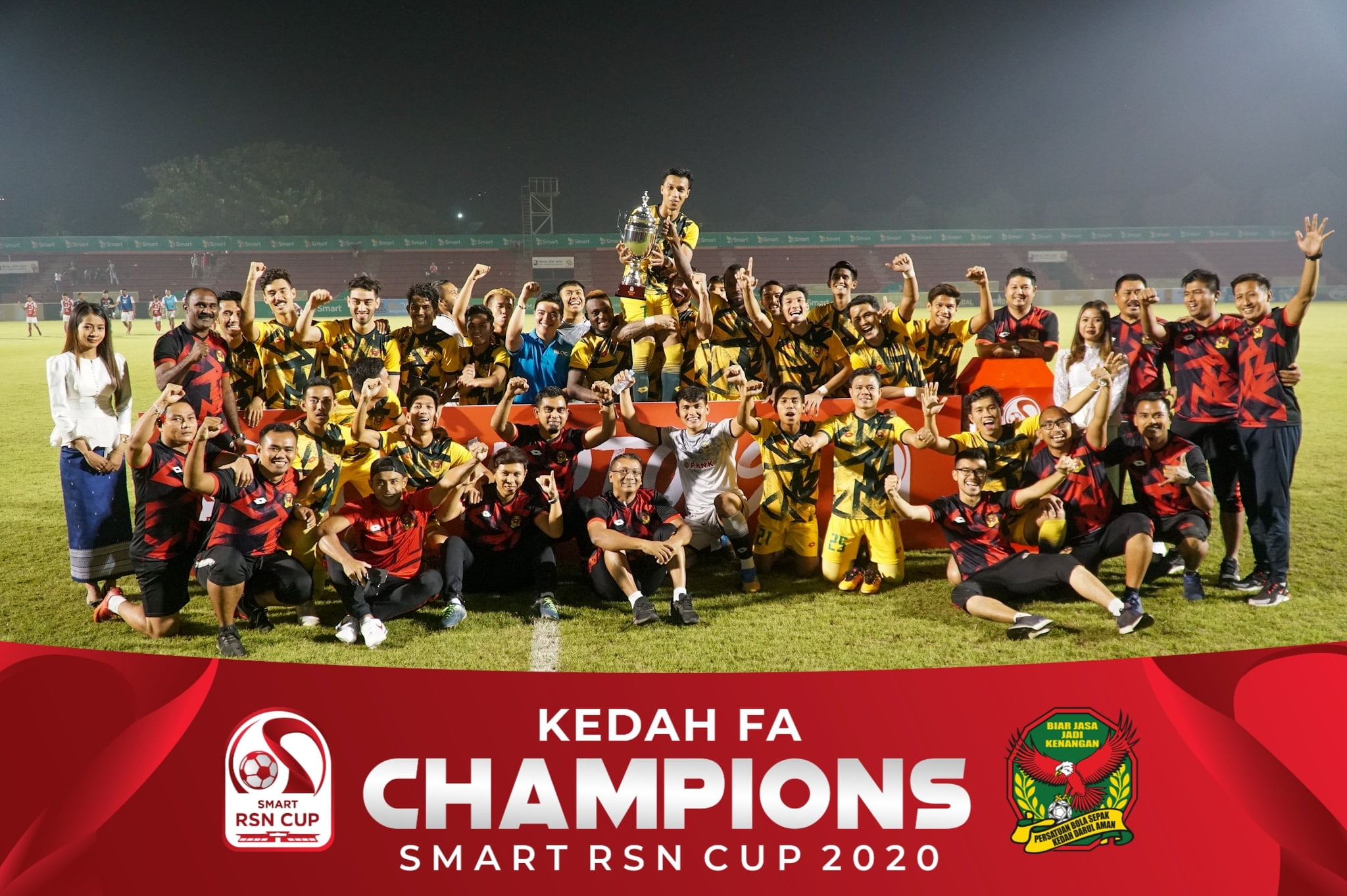 Kedah Juara Piala Smart RSN Kemboja