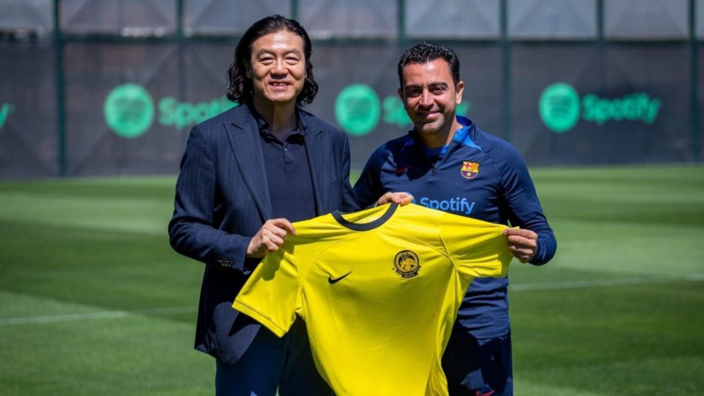 Kim Pan-gon & Xavi Hernández Bertemu Di Barcelona