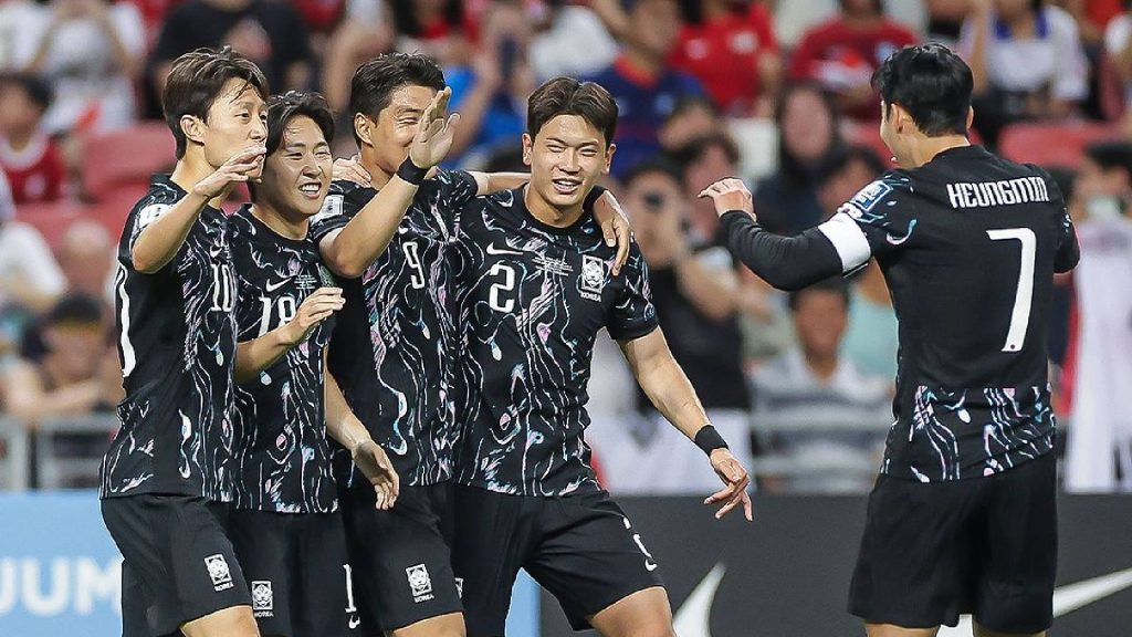 Korea Selatan Ketuai 6 Pasukan Mara Awal Ke Pusingan Ketiga Kelayakan Piala Dunia 2026