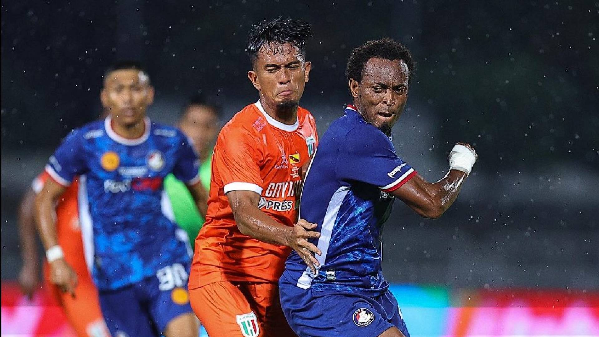 Challenge Cup: PDRM Bawa Bekalan Selesa, Tundukkan Kuching City