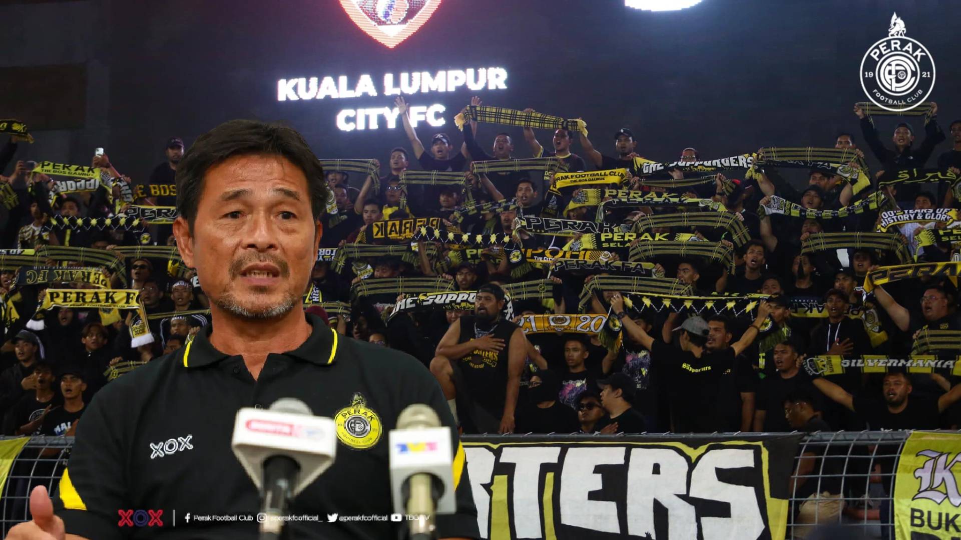 Lim Teong Kim Perak FC Penyokong Perak Teruja Taktikal 'Anak Jantan' Diterapkan LTK