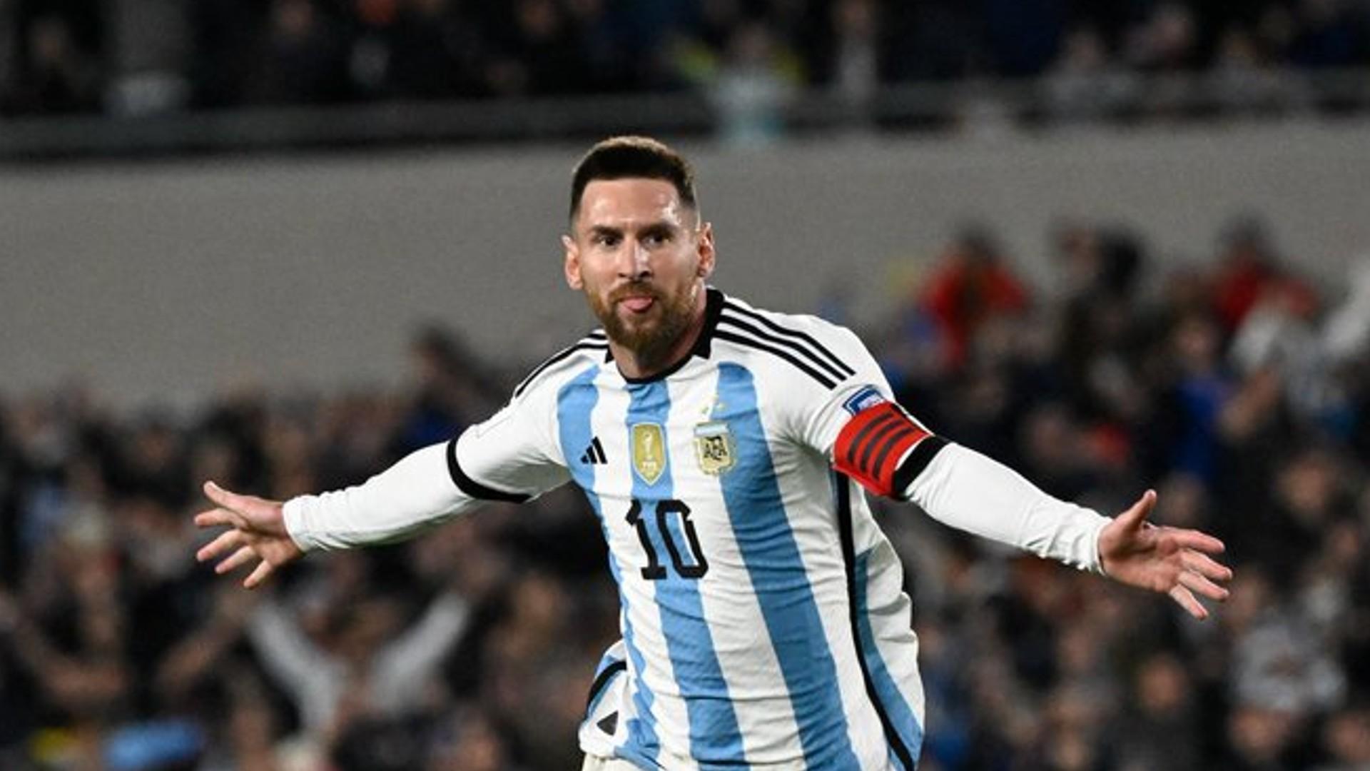 Lionel Messi Argentina Jaringan Cantik Lionel Messi Berjaya Pukau Penonton