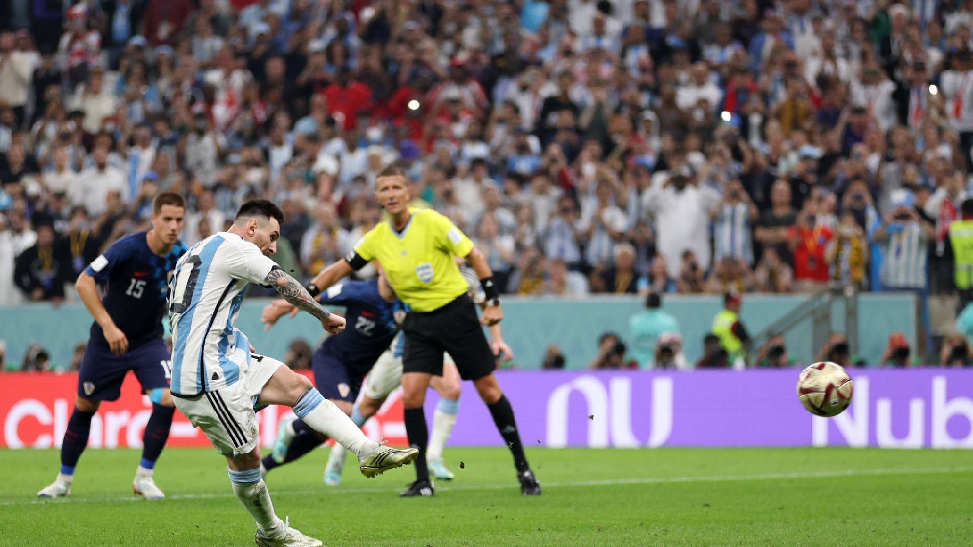 Lionel Messi Argentina Croatia Piala Dunia 2022 CBS Sports Golazo Magis Messi Bawa Argentina Ke Final Piala Dunia