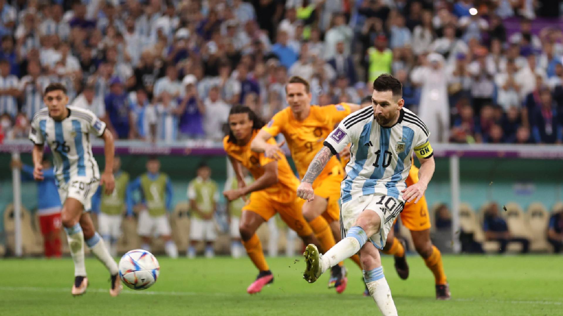 Lionel Messi Argentina Piala Dunia 2022 CBS Sports Golazo Argentina Tewaskan Belanda, Layak Ke Separuh Akhir Piala Dunia