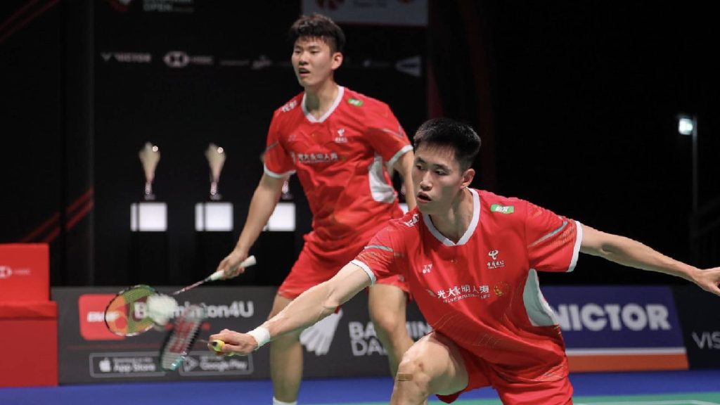 Liu Yu Chen Campak Raket Sampai Remuk, Kesal Tewas Lagi