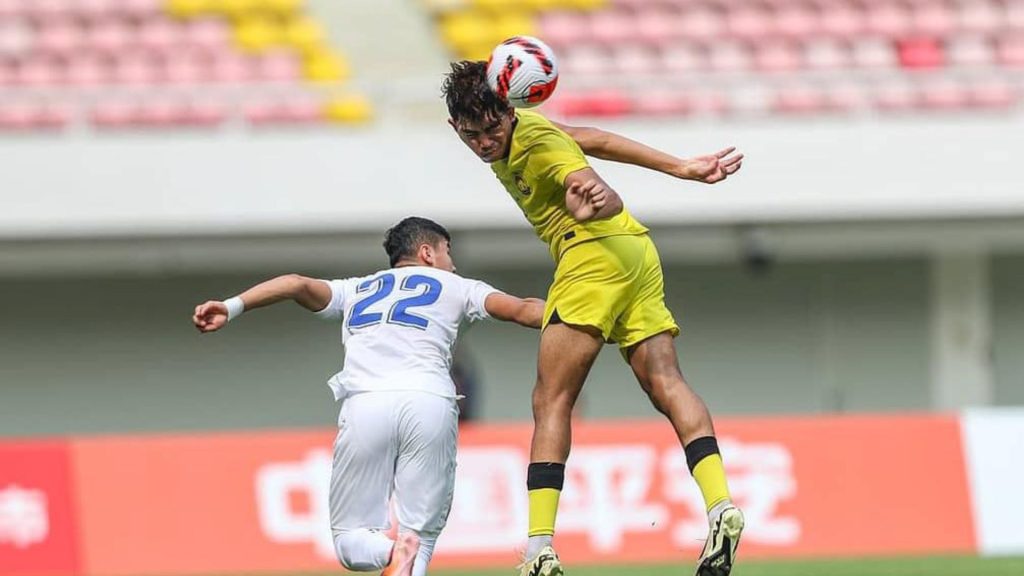 Malaysia Tewas Tipis Kepada Skuad Muda China