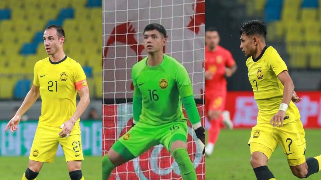 3 Pemain Malaysia Rekod Penilaian Tertinggi Lawan China
